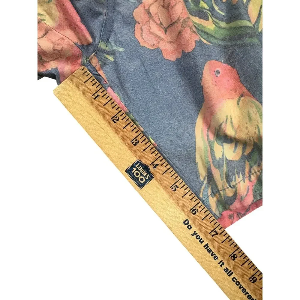 Chubbies Swim Trunks Mens Medium Parrot Tropical Print 7